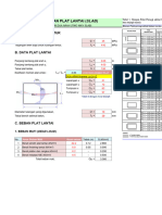 Analisa Pelat Beton Bertulang DAK