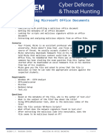 Analyzing Microsoft Office Documents