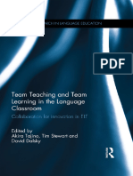 Book Team Teaching and Learning ELT