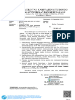 Undangan Dan Surat Pernyataan Kehadiran Pengajian 31 Desember 2023 Dispendikbud