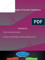 Biological Basis of Human Behaviour