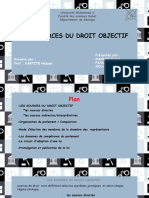 Les Sources Du Droit Objectif