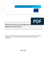 Nouveau G50 Protocole D'accord Sur L'harmonisation Des Coã Ts Locaux Version Finale Signã©e 2023
