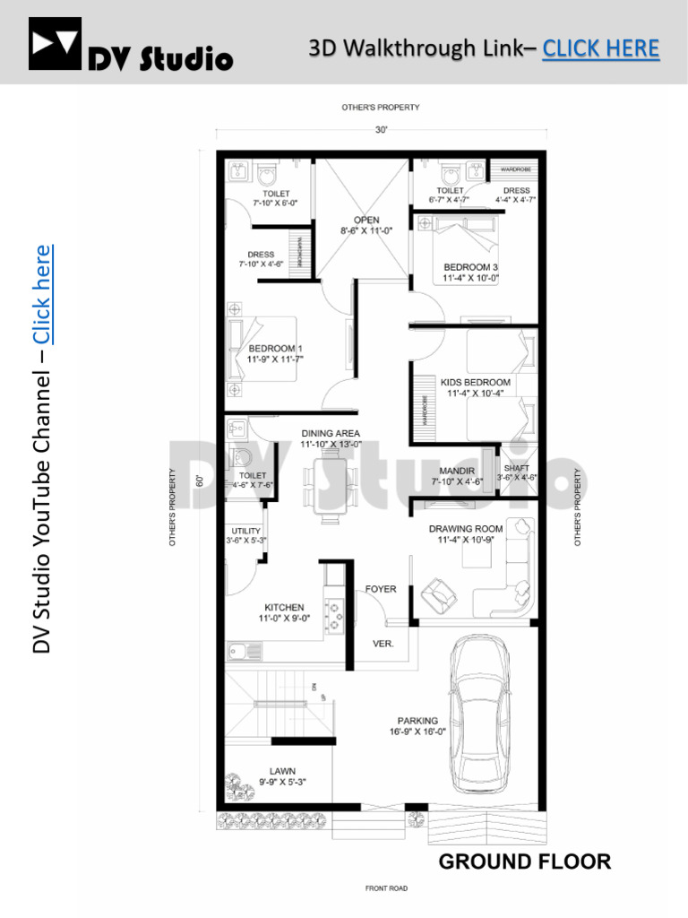 30x60 Option 2 Floor Plans PDF