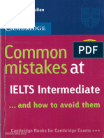 Cullen Pauline Common Mistakes at Ielts Intermediate and How