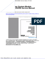 Kohler Power System Models Eordb Eorzdb Service Manual TP 6553