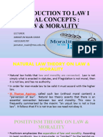 Law &amp Morality
