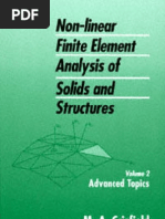 Crisfield M A Vol 2 Non-Linear Finite Element Analysis of Solids and Structures Advanced Topics