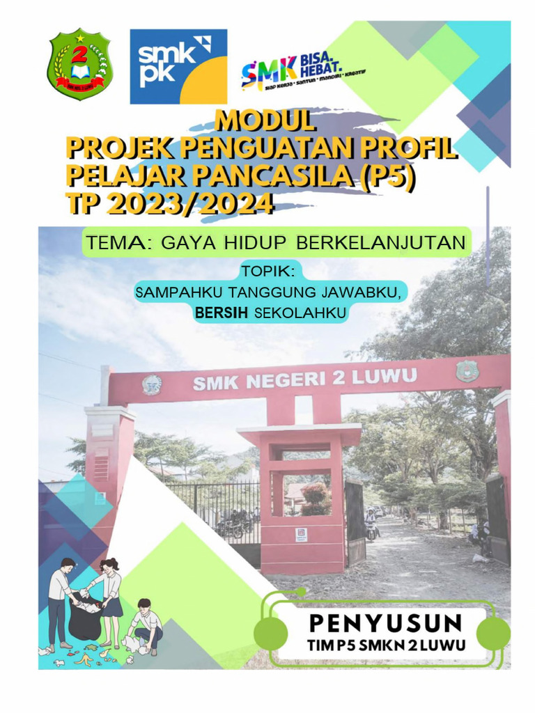 Modul Dan Aktivity Hari Ke 1 Gaya Hidup Berkelanjutan Topik Sampahku