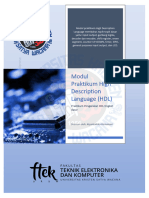 Modul Praktikum High Description Language - HDL