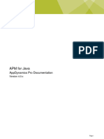 APM For Java. AppDynamics Pro Documentation. Version 4.0.x. Page 1