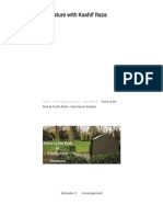 Grave in The Park by Taufiq Rafat - Summary & Analysis - Literature With Kashif Raza