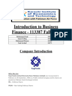 Introduction To Business Finance