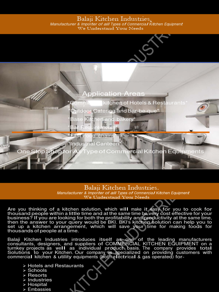 Kitchen Equipments | PDF | Home & Garden