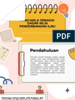 Pancasila Sebagai Dasar Nilai Pengembangan Ilmu