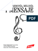 FRANCO LABANOWSKI - Proyecto Final TESIS - Ritmo, Melodía, Armonía y Mensaje
