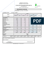 Ecole Secondaire de Rwahi TSS: IGISUBIZO MAOMBE (Reg. Number: 1481230086) Senior 1 A