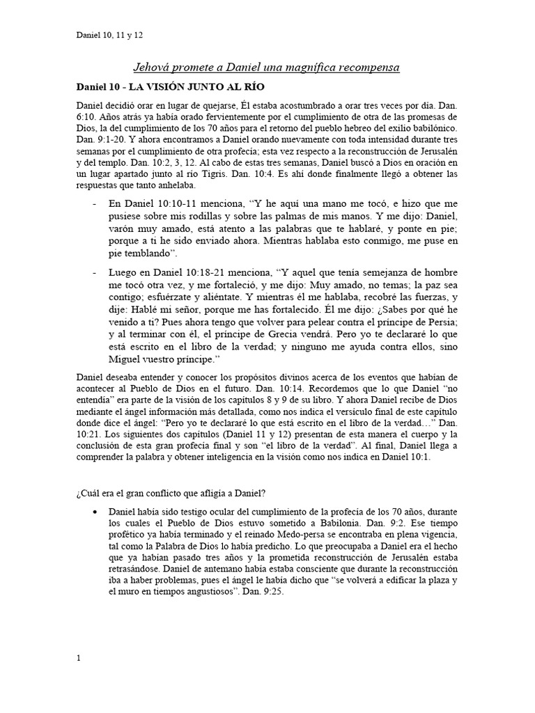 Daniel 10 al 12 pdf