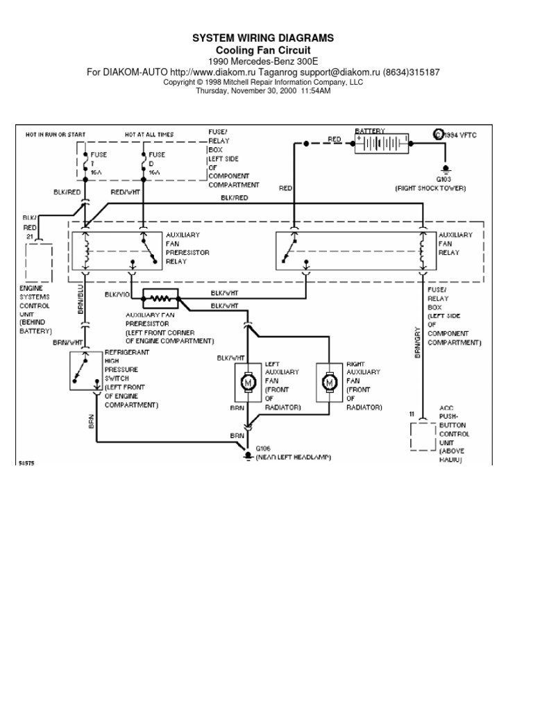 Cooling Fan Circuit | PDF