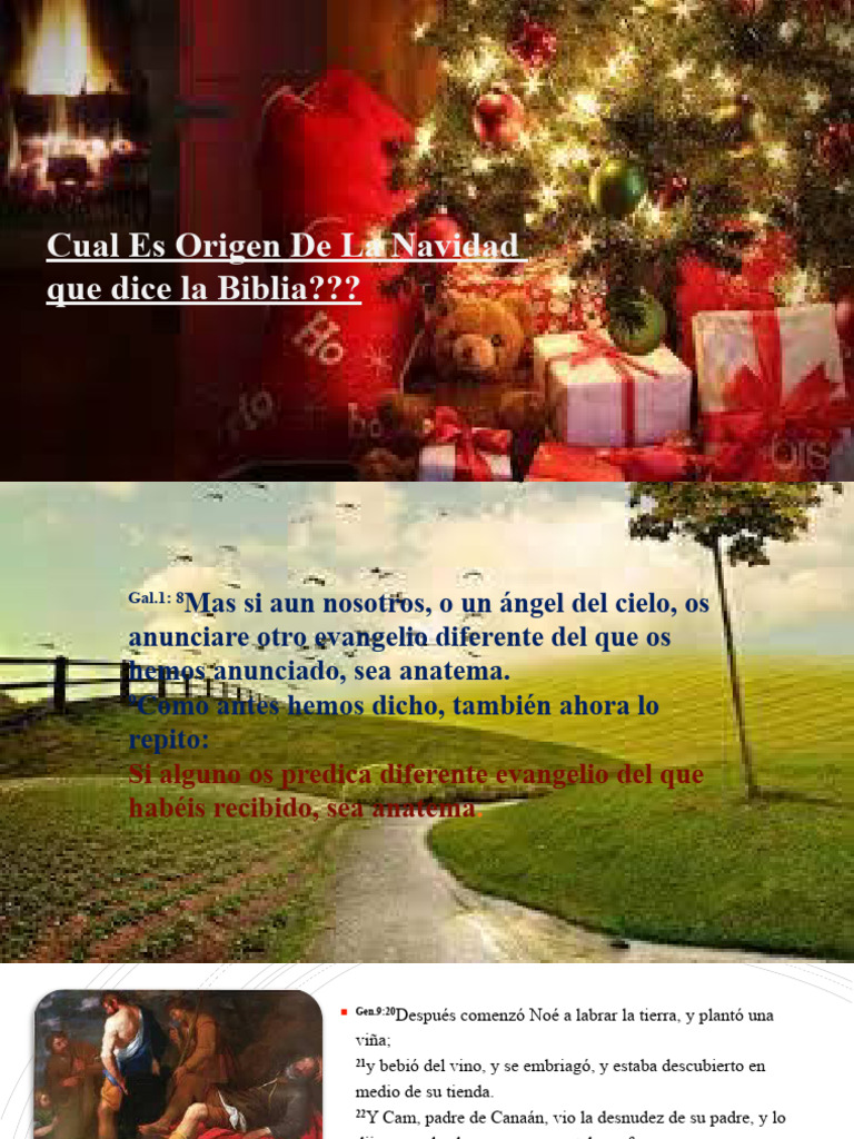 Origen bíblico de la Navidad | PDF | Navidad | Babilonia