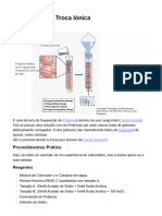 Cromatografia Troca Iónica