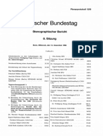 Eutscher Bundestag: Stenographischer Bericht 8. Sitzung