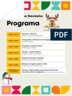 Programa Evento Navideño