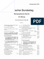Deutscher Bundestag: Stenographischer Bericht 24. Sitzung