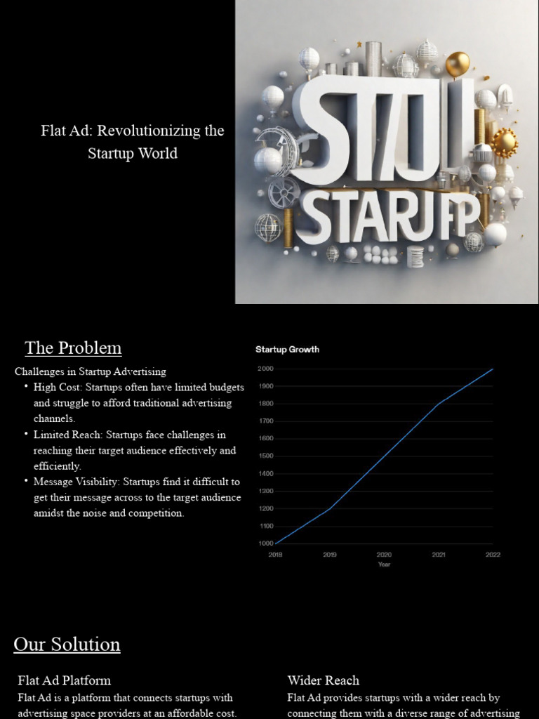 Flat Ad Revolutionizing The Startup World | PDF