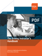 26 Driving Instructor Handbook 23.2