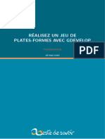 Realisez Un Jeu de Plates Formes Avec Gdevelop