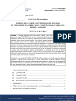 CC Revisión HC Glas y Salcedo Desnaturalización de La Acción