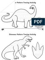 T TP 2549526 Dinosaur Pattern Tracing Activity Ver 3