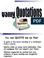 Quotations