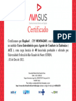 ACE - Certificado de Conclusão