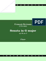 Devienne F - Sonata in G Major, Op. 58 No. 5 - 1. Flauto
