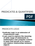 Predicates & Quantifiers