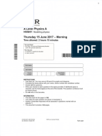 H556/01 Alevel Physics 2017