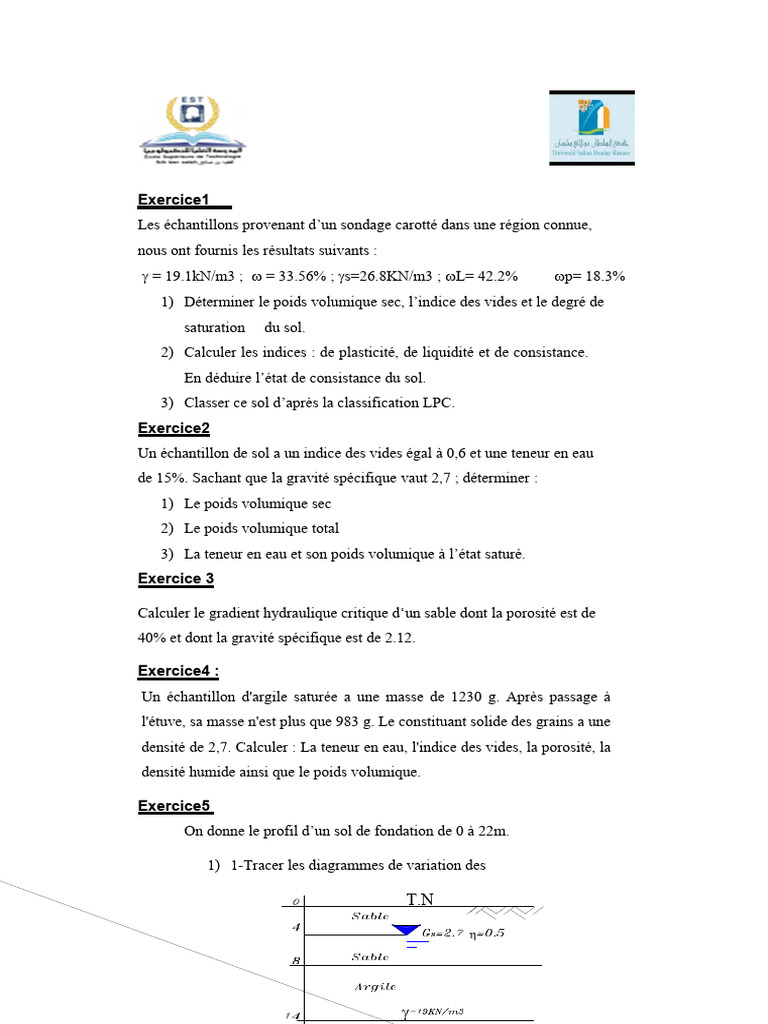 Analyse des propriétés des sols | PDF | Porosité | Sciences de la terre