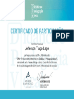 Certificado DPV