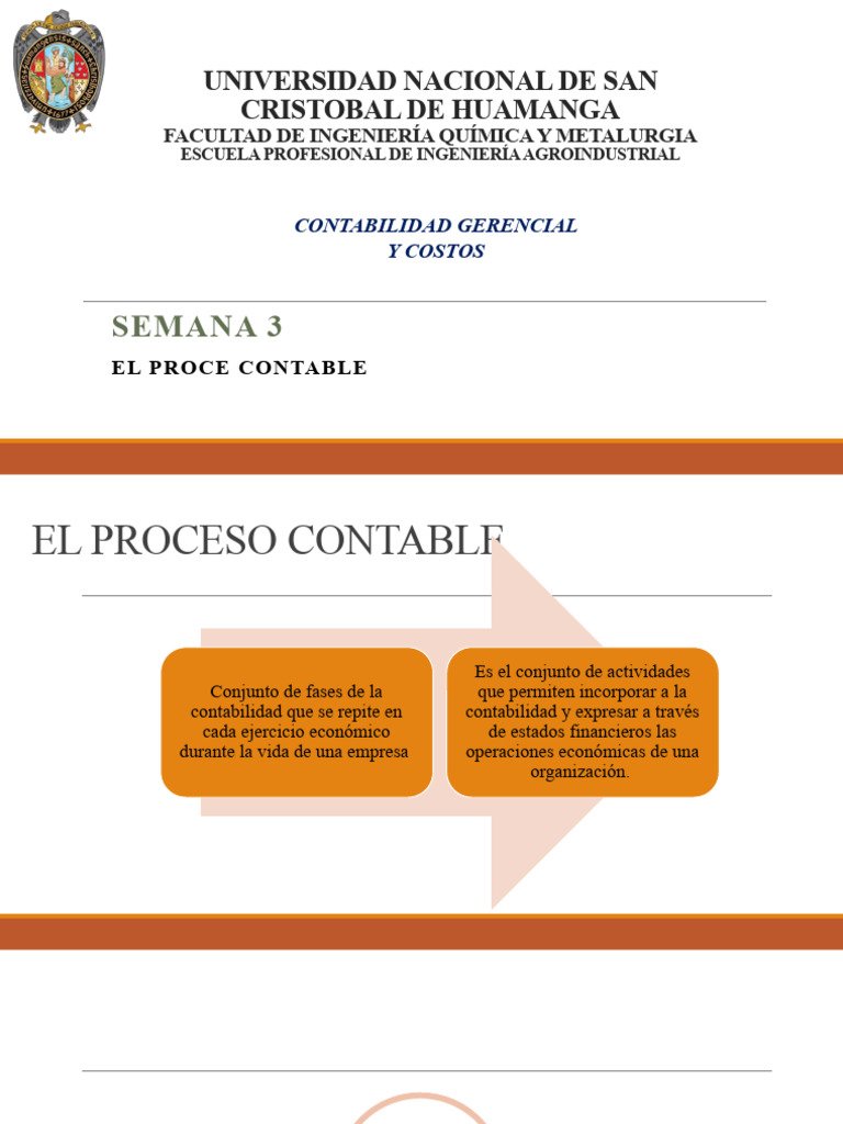 El Proceso Contable | PDF