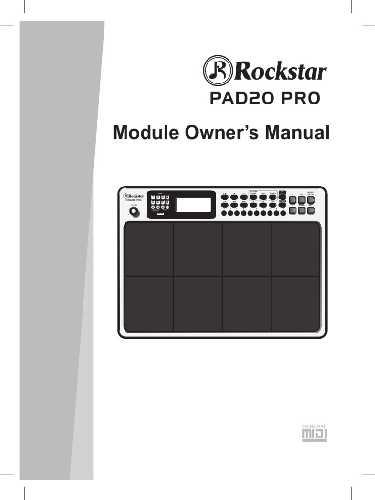 Rockstar Pad20 Pro Owner's Manual | PDF