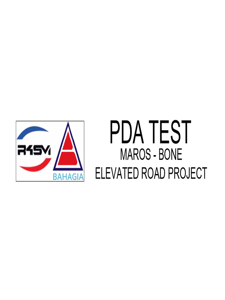 Pda Test PDF