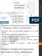 4. Estudio de cortocircuito para fallas abiertas y simultáneas