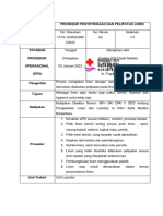 Spo Penyetrikaan Dan Pelipatan Linen