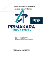 Pemasaran Dan Perilaku Konsumen Dalam Bisnis 