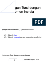 Hubungan Torsi Dengan Momen Inersia