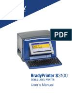 S3100 Printer User Manual ENG