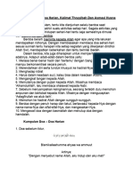 Kumpulan Doa Harian, Kalimat Thoyyibah & Asmaul Husna