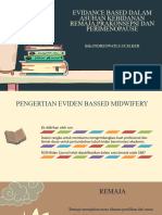 EVIDANCE BASED REMAJA PRAKONSEPSI & PERI MENOPAUSE